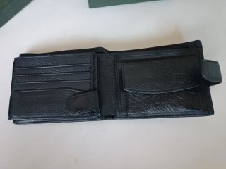 Cartera de piel hombre nueva