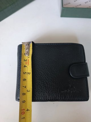 Cartera de piel hombre nueva