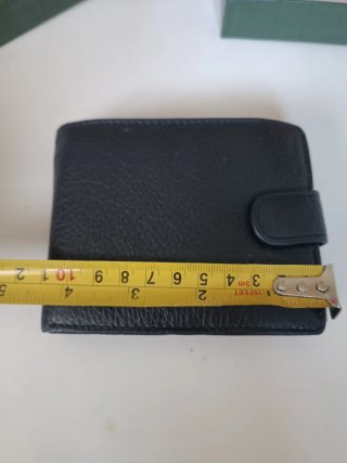 Cartera de piel hombre nueva