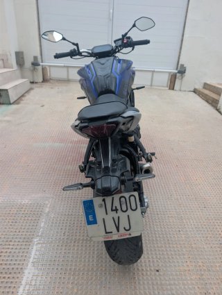 Yamaha MT-07 A2 Diciembre 2021