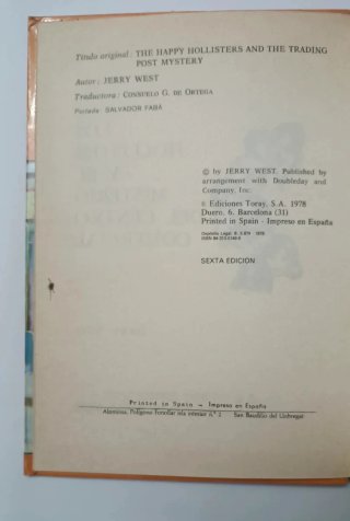 Libro Los Hollister y el misterio del centro (1978