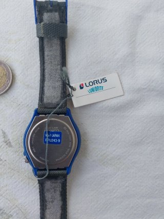 Reloj Lorus (Seiko) Diver Azul