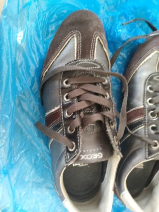 Geox Sneakers Unisex Marroni Argento