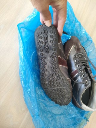 Geox Sneakers Unisex Marroni Argento