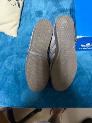 Zapatillas Adidas Gazelle Gris/Marrón Talla 46