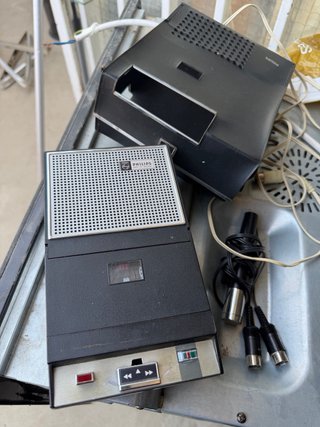 Grabadora/Reproductor Cassette Philips Vintage