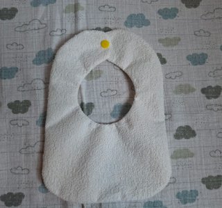 Conjunto babero y portachupete