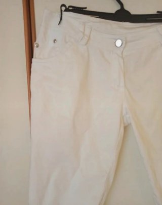 Pantalón blanco mujer talla M