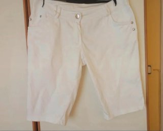 Pantalón blanco mujer talla M