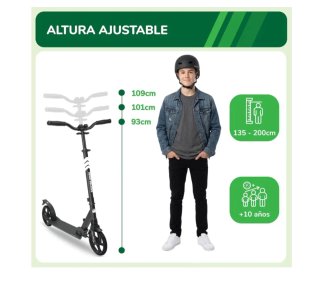 Patinete Sawyer Bikes Ajustable niño +10 y adultos