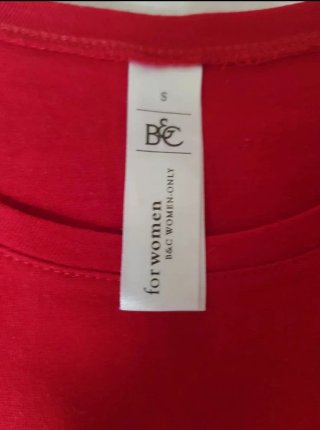 Camiseta Chica guapa Roja Talla S