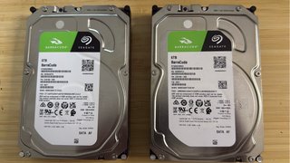 2x Seagate 6TB BarraCuda HDD Nuevos