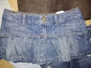 3 Mini Faldas Vaqueras  Mujer Talla S
