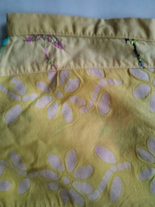 Falda patchwork estilo boho