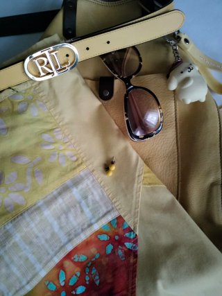 Falda patchwork estilo boho