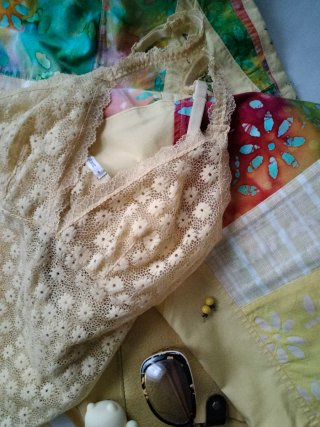 Falda patchwork estilo boho