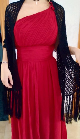 Vestido rojo invitada boda