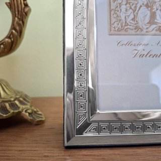 Cornice Portafoto Argento 925 anni 90 foto cm 9x13