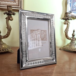Cornice Portafoto Argento 925 anni 90 foto cm 9x13