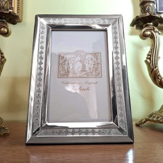 Cornice Portafoto Argento 925 anni 90 foto cm 9x13