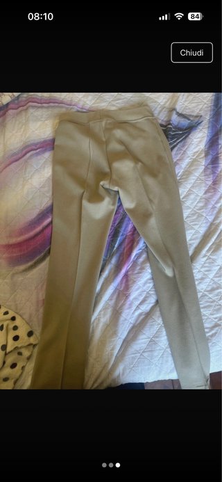 Pantaloni donna beige taglia 44