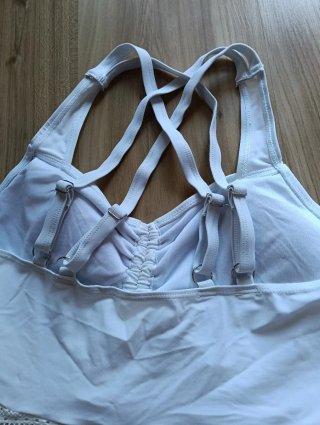 Lote 2 trajes baño mujer multicolor/blanco