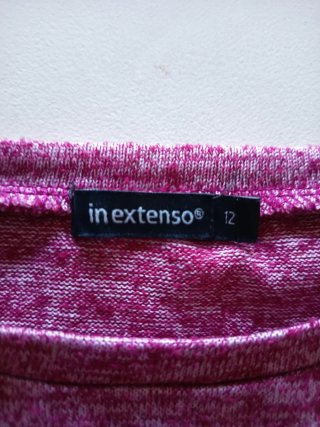 Jersey In Extenso Rosa Talla M