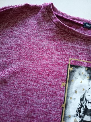 Jersey In Extenso Rosa Talla M