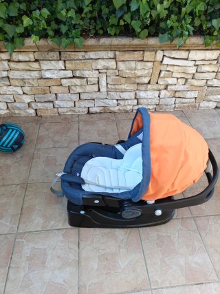 Trio Passeggino Chicco Arancio/Blu