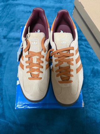 Zapatillas Adidas Gazelle Beige/Naranja T-46