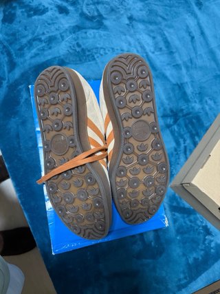 Zapatillas Adidas Gazelle Beige/Naranja T-46