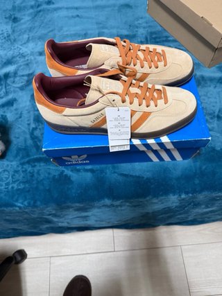 Zapatillas Adidas Gazelle Beige/Naranja T-46