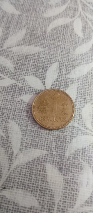 1 Peseta España 82 Estrella 80