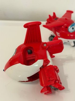 Avión Super Wings Rojo