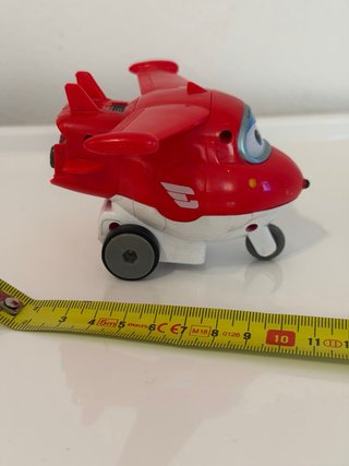 Avión Super Wings Rojo