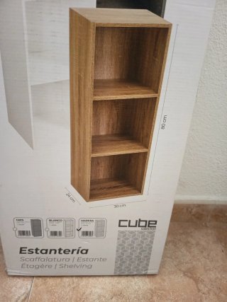 Estantería 3 Cubos Casaselección