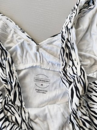 Body Intimissimi fantasia zebrata taglia M
