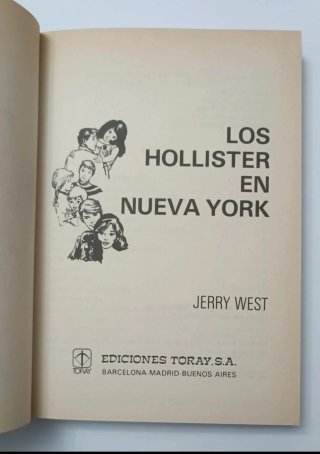 Libro Los Hollister en Nueva York (1989)