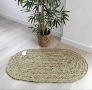 Alfombra ovalada esparto