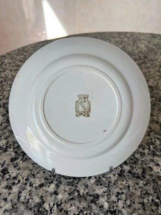 Platos Vintage China Sarreguemines | Porcelana