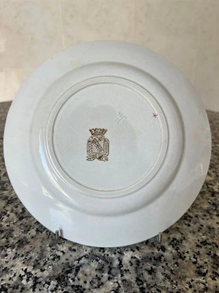 Platos Vintage China Sarreguemines | Porcelana