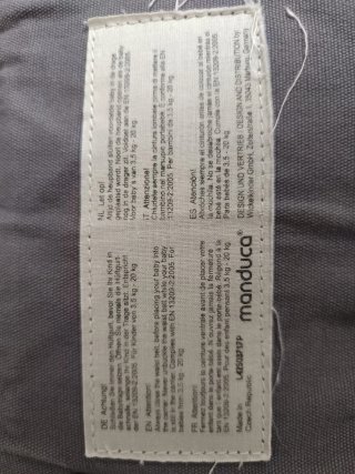 Mochila Portabebés Manduca
