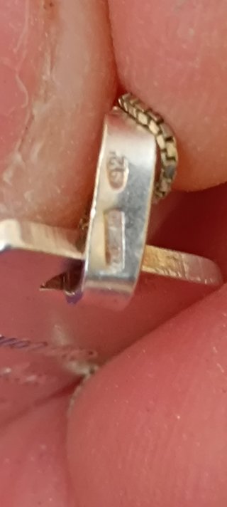 Catenina e ciondolo argento  925