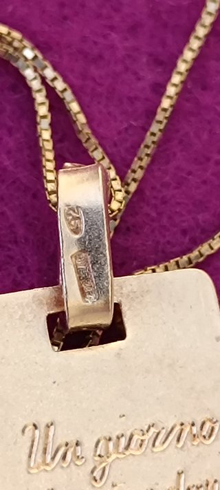Catenina e ciondolo argento  925