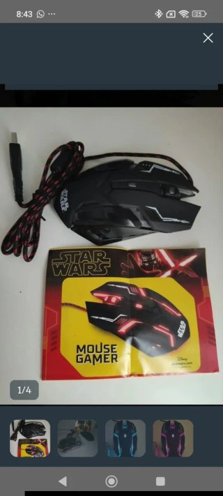 Ratón Star Wars Cola Cao USB