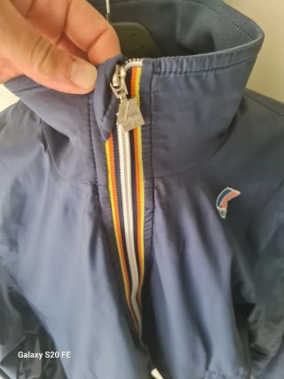 Giacca K-Way Blu Taglia M