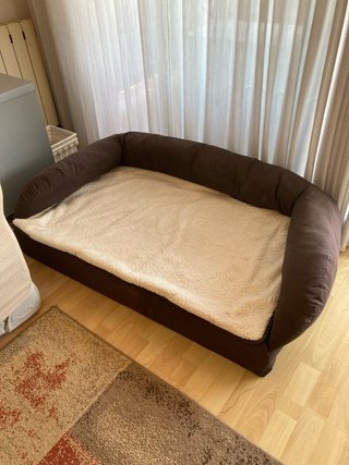Cama ortopédica perro L