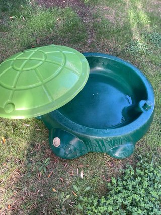 Arenero infantil tortuga