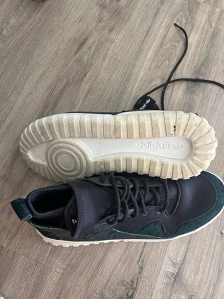 Adidas Tubular Zapatillas Negras y Verdes