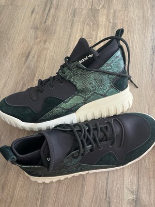 Adidas Tubular Zapatillas Negras y Verdes